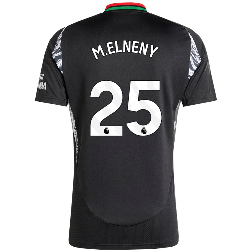 Dětské Mohamed Elneny #25 Černý Daleko Hráčské Dresy 2024/25 Dres