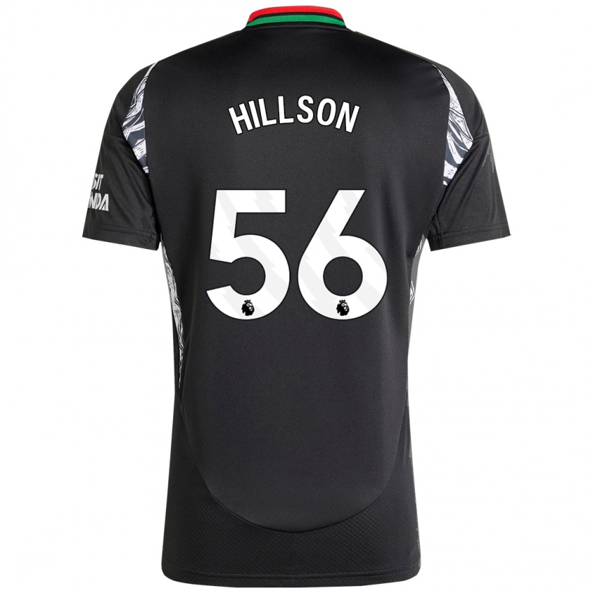 Dětské James Hillson #56 Černý Daleko Hráčské Dresy 2024/25 Dres