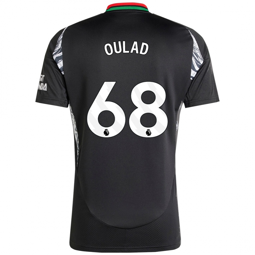 Dětské Salah-Eddine Oulad M'hand #68 Černý Daleko Hráčské Dresy 2024/25 Dres