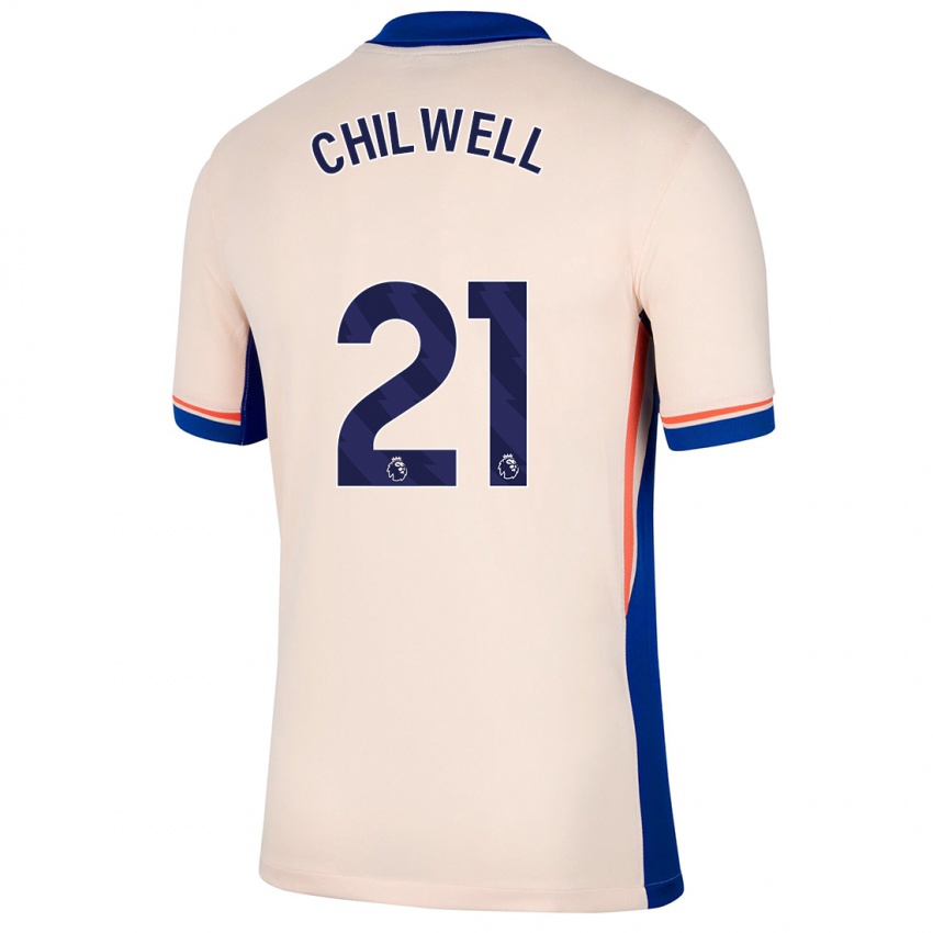 Dětské Ben Chilwell #21 Světle Béžová Daleko Hráčské Dresy 2024/25 Dres