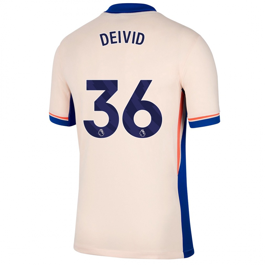 Dětské Deivid Washington #36 Světle Béžová Daleko Hráčské Dresy 2024/25 Dres