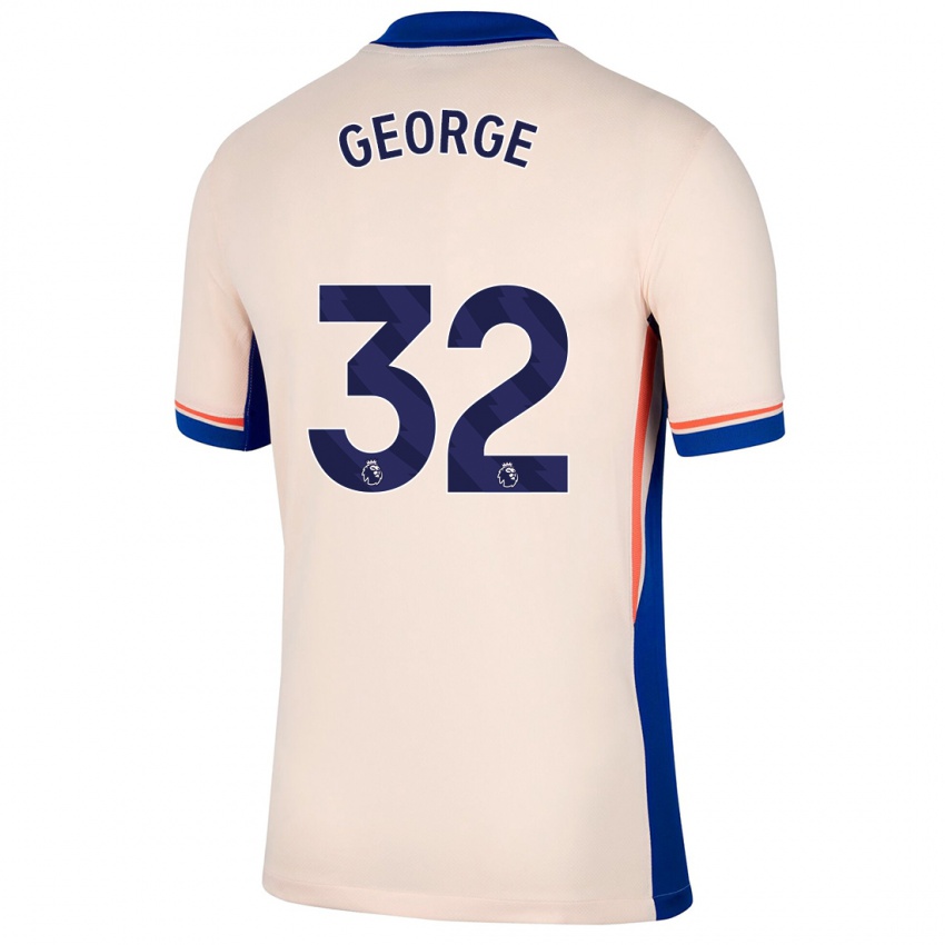 Dětské Tyrique George #32 Světle Béžová Daleko Hráčské Dresy 2024/25 Dres