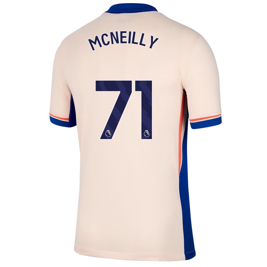 Dětské Donnell Mcneilly #71 Světle Béžová Daleko Hráčské Dresy 2024/25 Dres