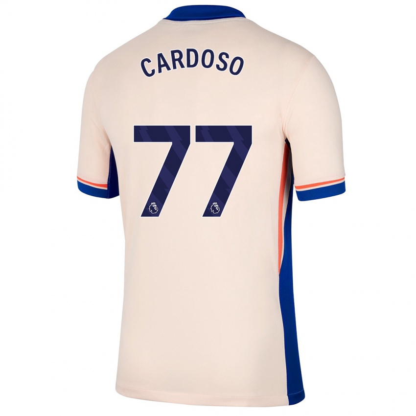 Dětské Leo Cardoso #77 Světle Béžová Daleko Hráčské Dresy 2024/25 Dres