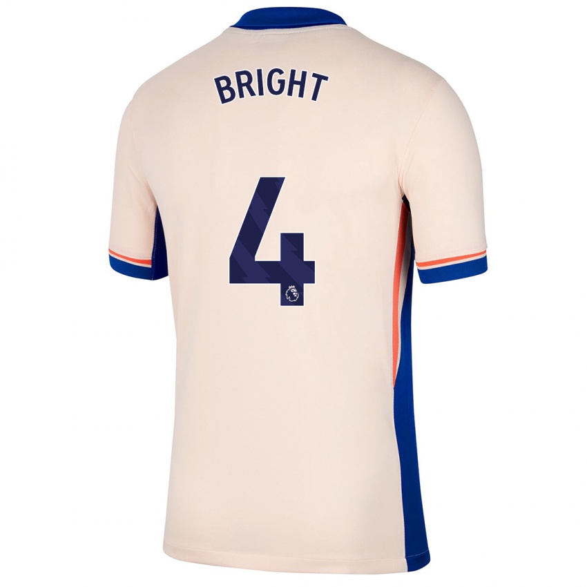 Dětské Millie Bright #4 Světle Béžová Daleko Hráčské Dresy 2024/25 Dres