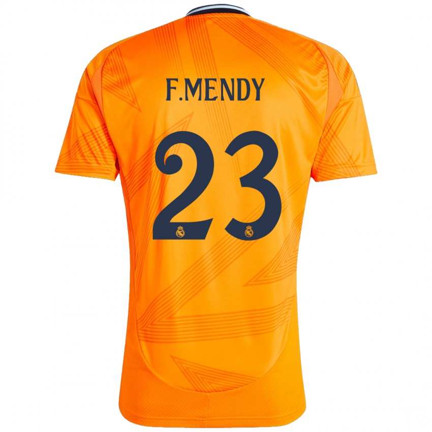 Dětské Ferland Mendy #23 Pomerančový Daleko Hráčské Dresy 2024/25 Dres