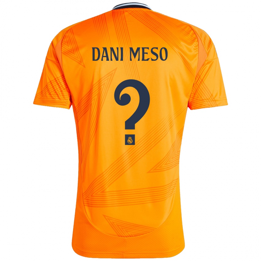 Dětské Dani Meso #0 Pomerančový Daleko Hráčské Dresy 2024/25 Dres