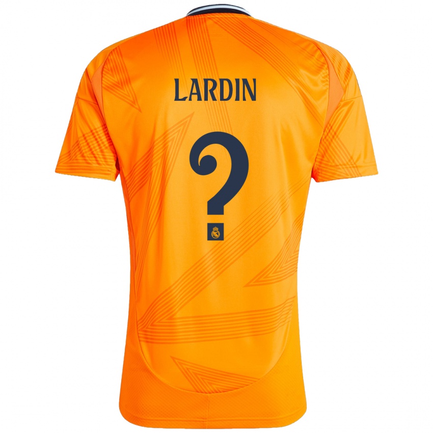 Dětské Carlos Lardin #0 Pomerančový Daleko Hráčské Dresy 2024/25 Dres