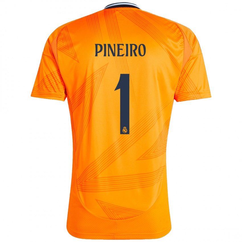 Dětské Diego Pineiro #1 Pomerančový Daleko Hráčské Dresy 2024/25 Dres