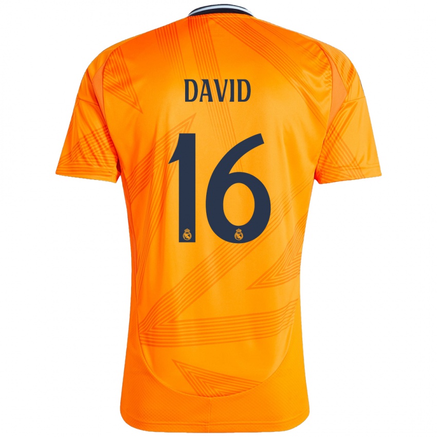 Dětské Antonio David #16 Pomerančový Daleko Hráčské Dresy 2024/25 Dres