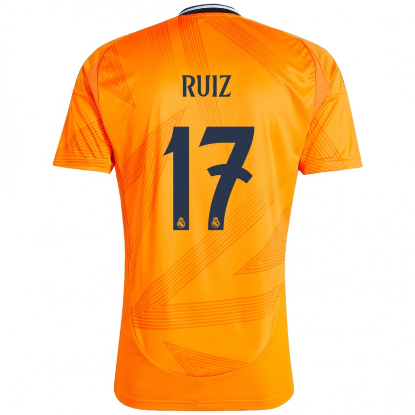 Dětské David Ruiz #17 Pomerančový Daleko Hráčské Dresy 2024/25 Dres