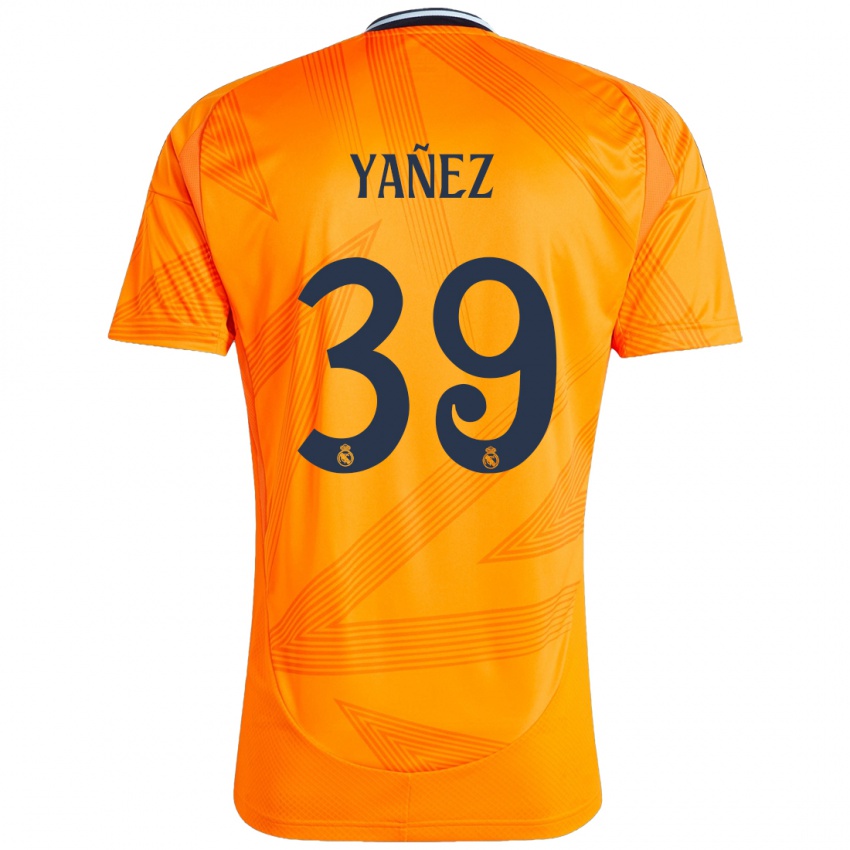 Dětské Daniel Yañez #39 Pomerančový Daleko Hráčské Dresy 2024/25 Dres