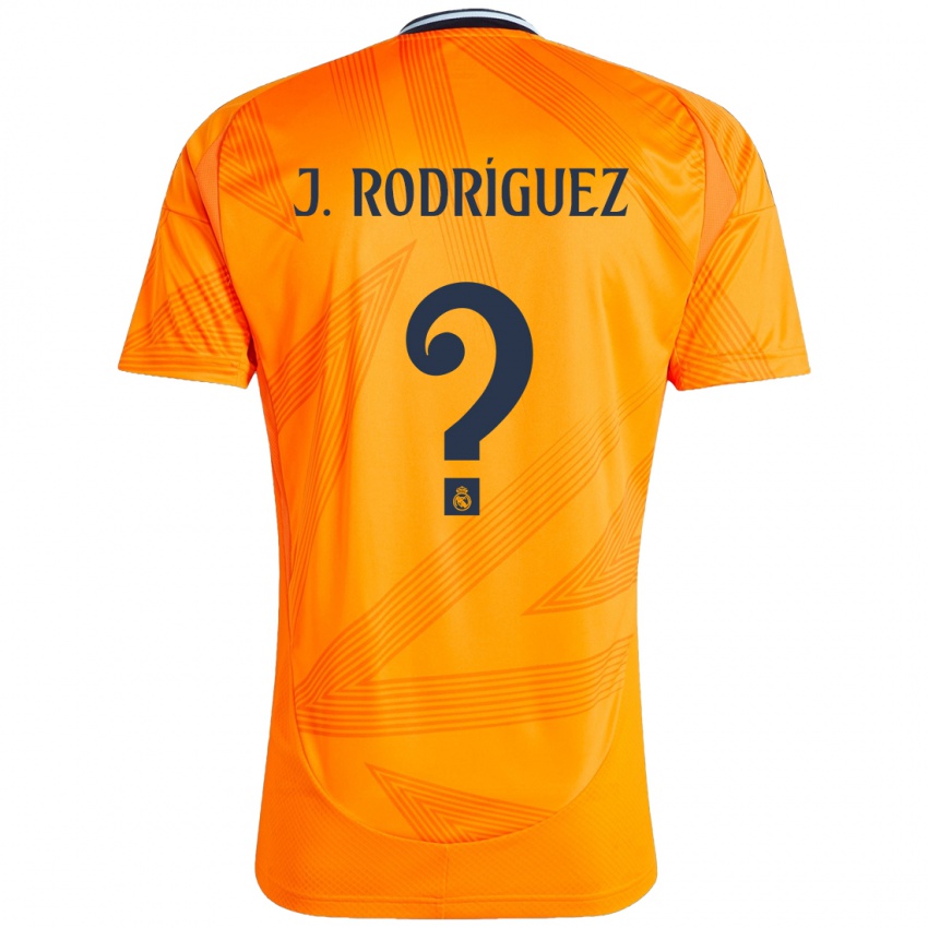 Dětské Juan Rodríguez #0 Pomerančový Daleko Hráčské Dresy 2024/25 Dres