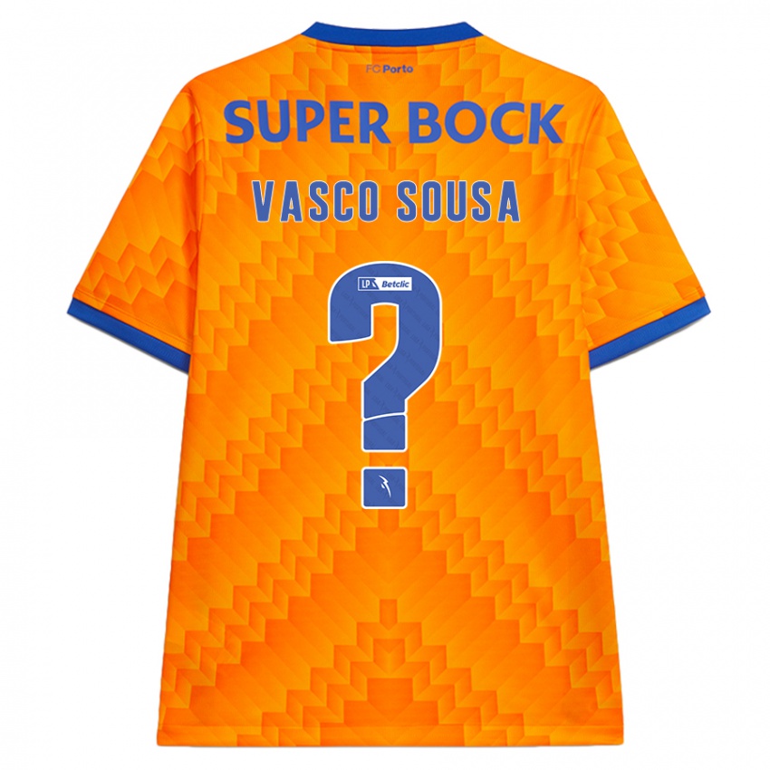 Dětské Vasco Sousa #0 Pomerančový Daleko Hráčské Dresy 2024/25 Dres