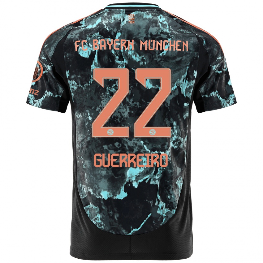 Dětské Raphael Guerreiro #22 Černý Daleko Hráčské Dresy 2024/25 Dres