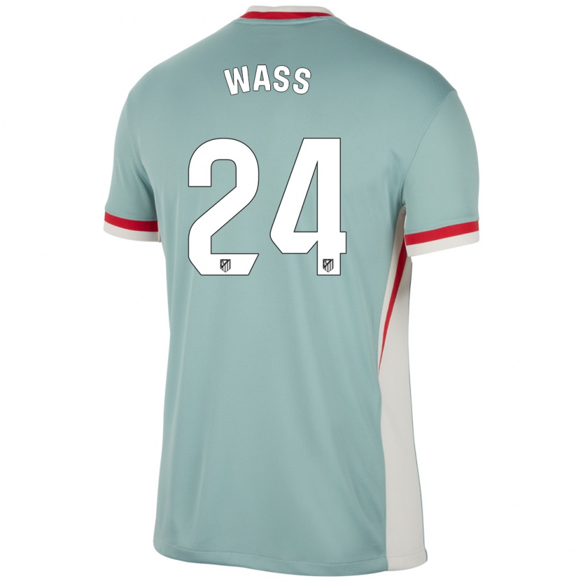 Dětské Daniel Wass #24 Světle Béžově Modrá Daleko Hráčské Dresy 2024/25 Dres