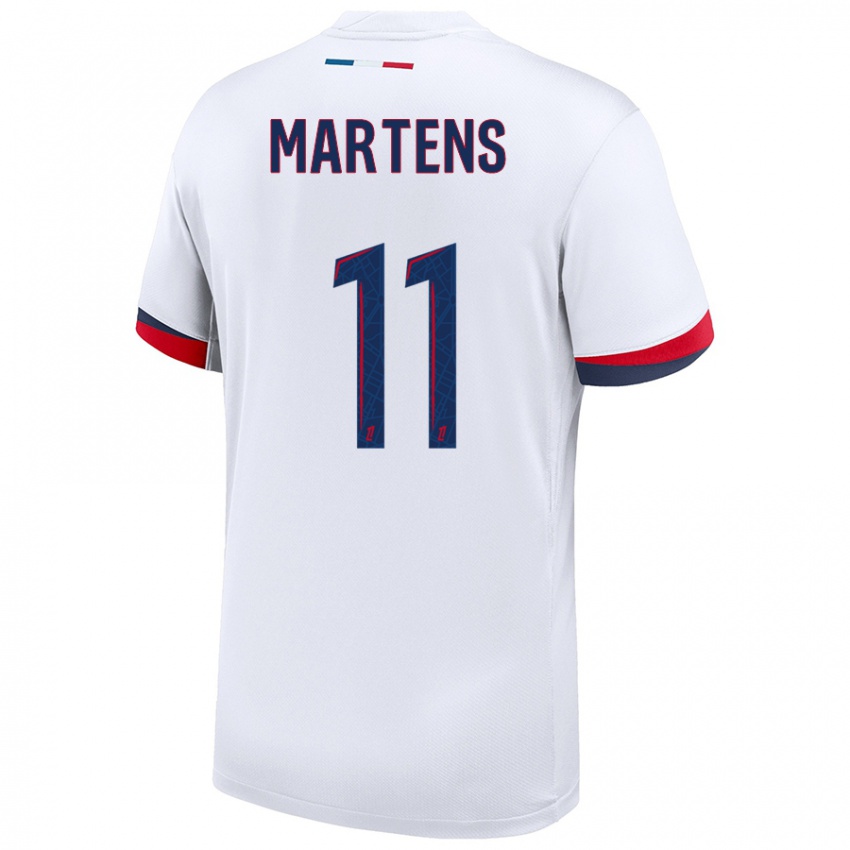 Dětské Lieke Martens #11 Bílá Modrá Červená Daleko Hráčské Dresy 2024/25 Dres