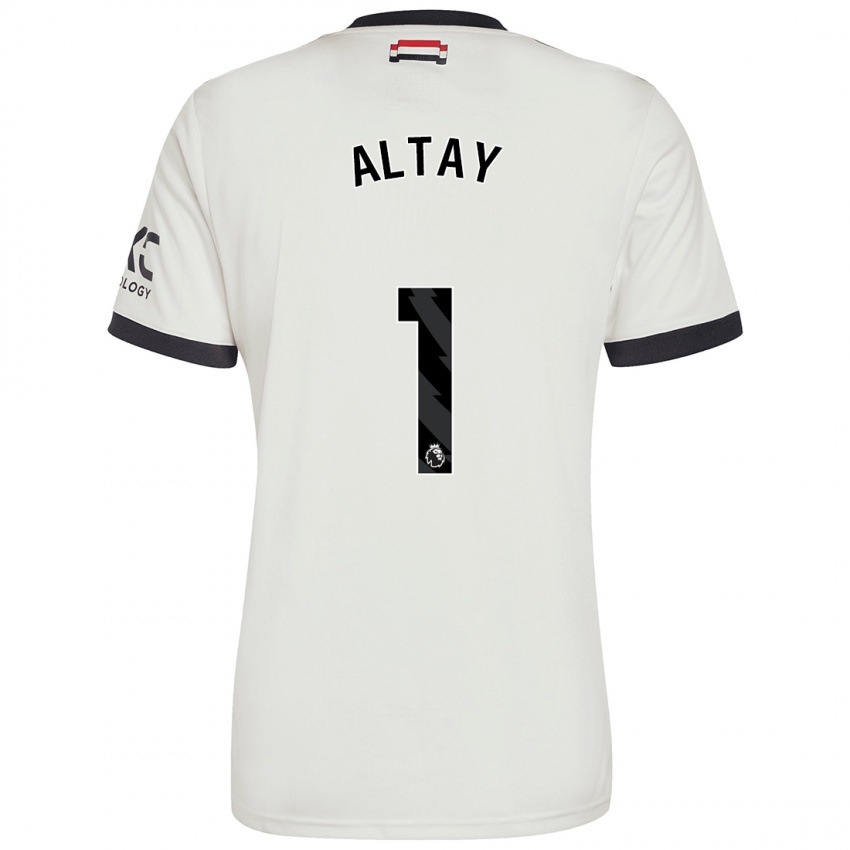 Dětské Altay Bayindir #1 Off White Třetí Hráčské Dresy 2024/25 Dres