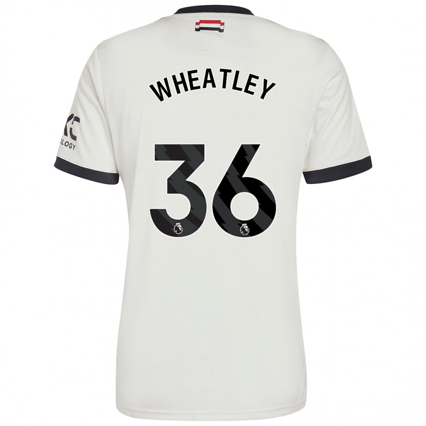 Dětské Ethan Wheatley #36 Off White Třetí Hráčské Dresy 2024/25 Dres