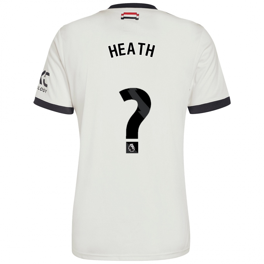 Dětské Fred Heath #0 Off White Třetí Hráčské Dresy 2024/25 Dres