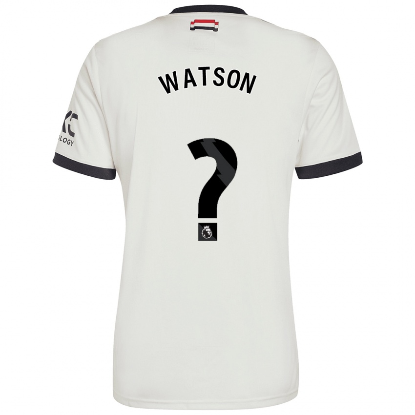 Dětské Jacob Watson #0 Off White Třetí Hráčské Dresy 2024/25 Dres