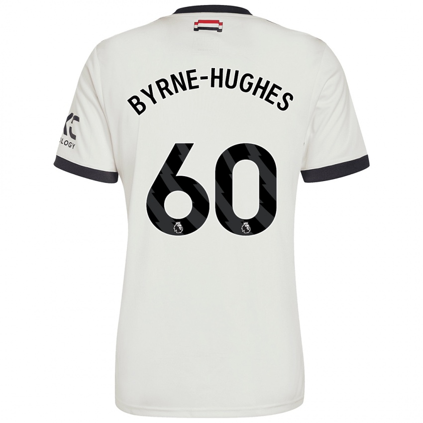 Dětské Cameron Byrne-Hughes #60 Off White Třetí Hráčské Dresy 2024/25 Dres