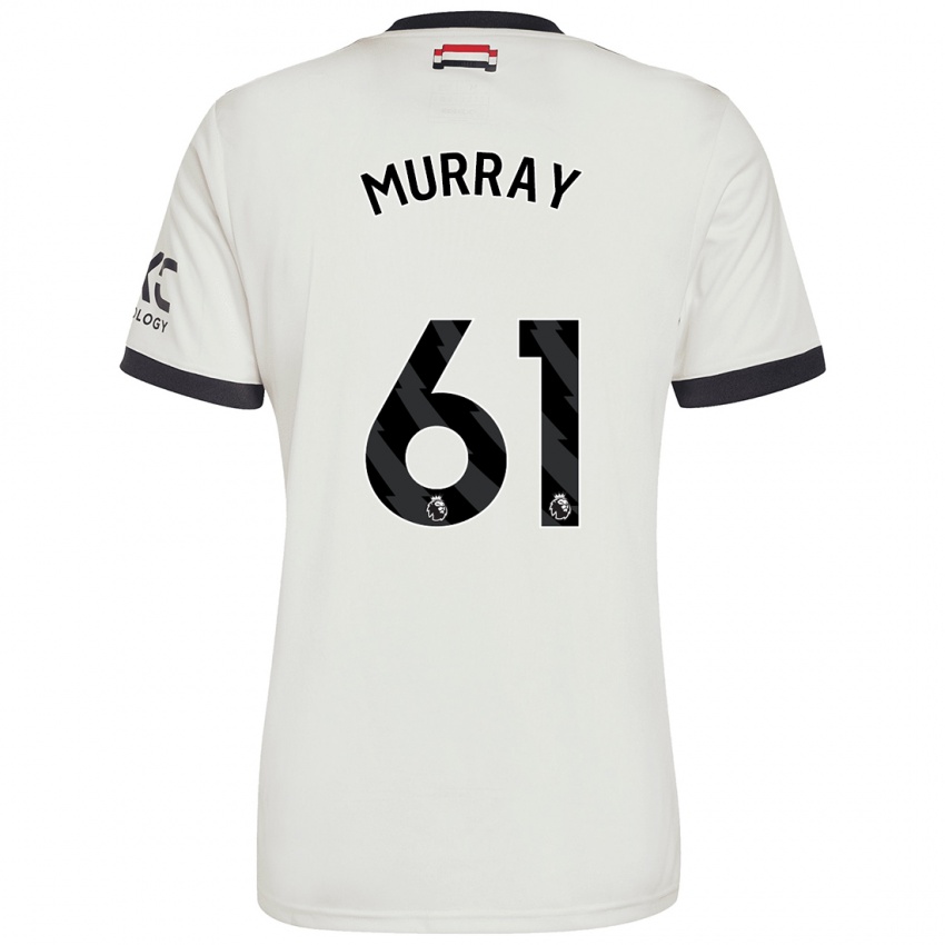 Dětské Sam Murray #61 Off White Třetí Hráčské Dresy 2024/25 Dres