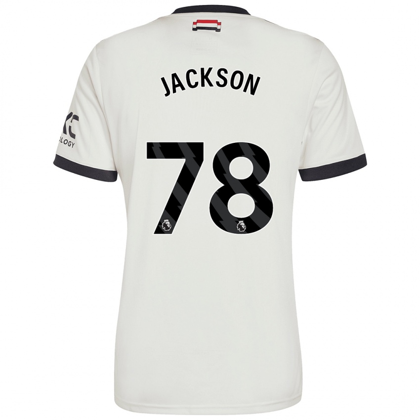 Dětské Louis Jackson #78 Off White Třetí Hráčské Dresy 2024/25 Dres