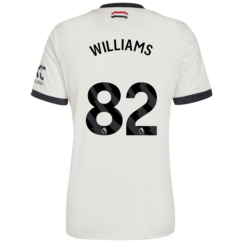 Dětské Ethan Williams #82 Off White Třetí Hráčské Dresy 2024/25 Dres