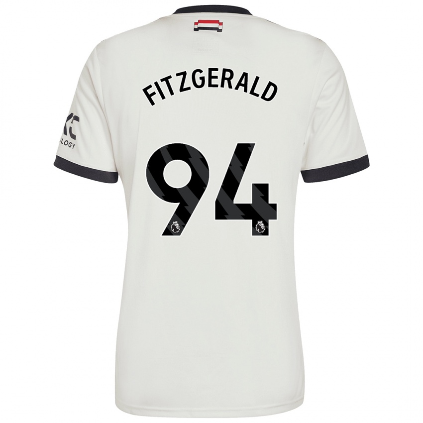 Dětské Jayce Fitzgerald #94 Off White Třetí Hráčské Dresy 2024/25 Dres