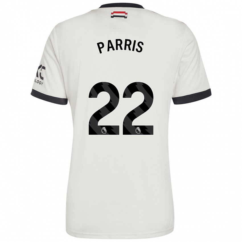 Dětské Nikita Parris #22 Off White Třetí Hráčské Dresy 2024/25 Dres