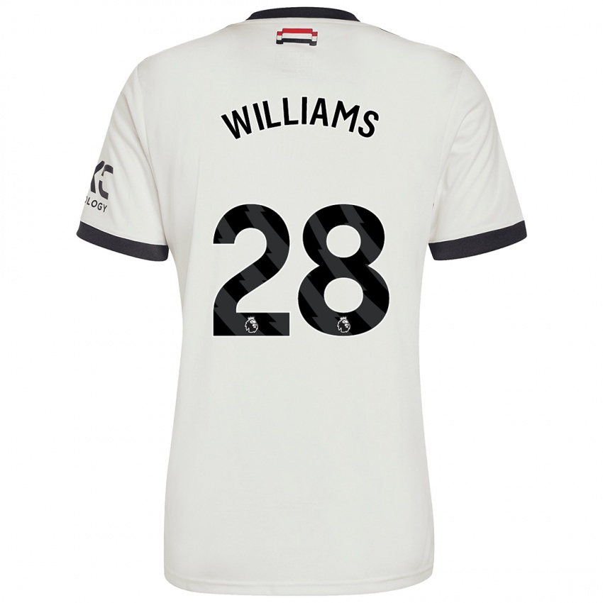 Dětské Rachel Williams #28 Off White Třetí Hráčské Dresy 2024/25 Dres