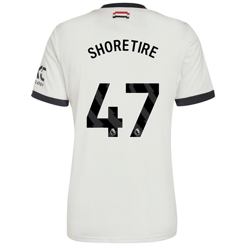 Dětské Shola Shoretire #47 Off White Třetí Hráčské Dresy 2024/25 Dres