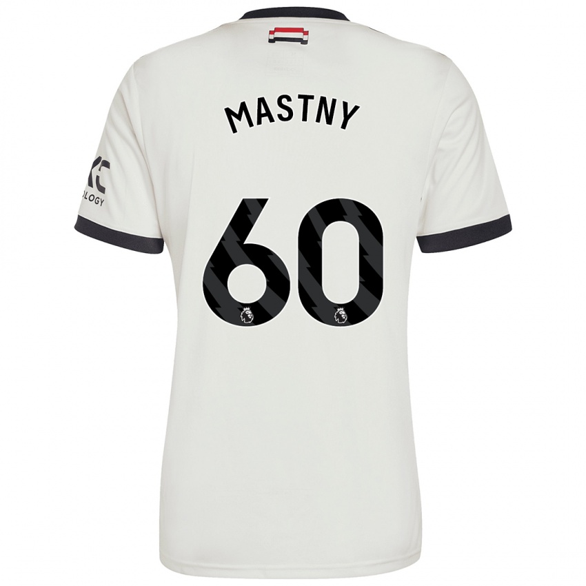 Dětské Ondrej Mastny #60 Off White Třetí Hráčské Dresy 2024/25 Dres