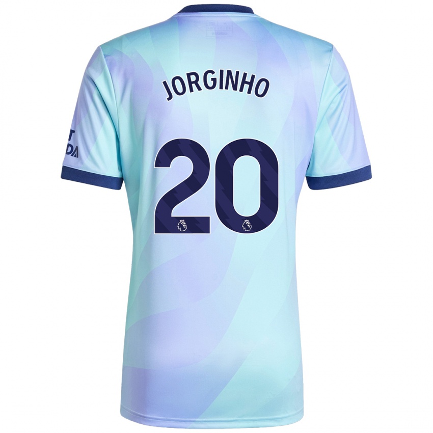 Dětské Jorginho #20 Aqua Třetí Hráčské Dresy 2024/25 Dres