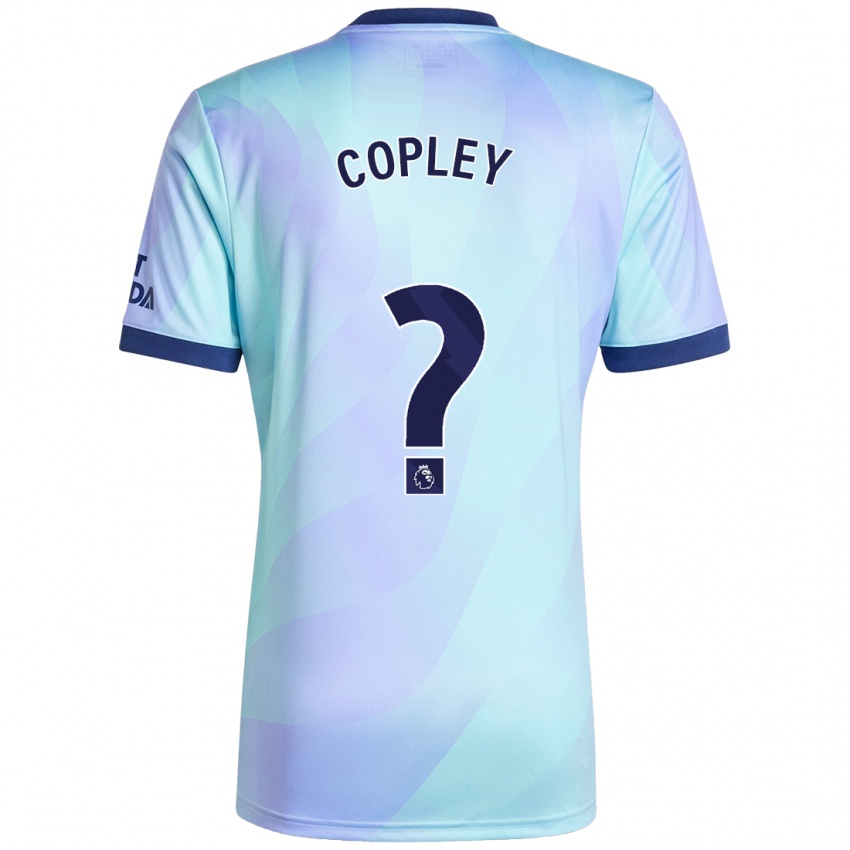 Dětské Louie Copley #0 Aqua Třetí Hráčské Dresy 2024/25 Dres