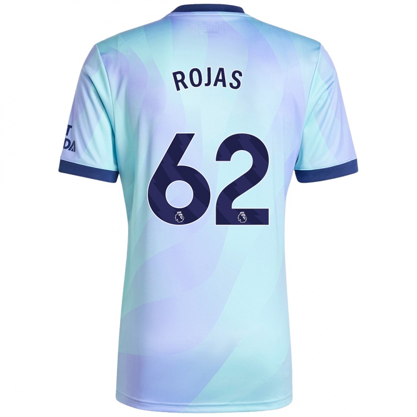 Dětské Alexei Rojas #62 Aqua Třetí Hráčské Dresy 2024/25 Dres