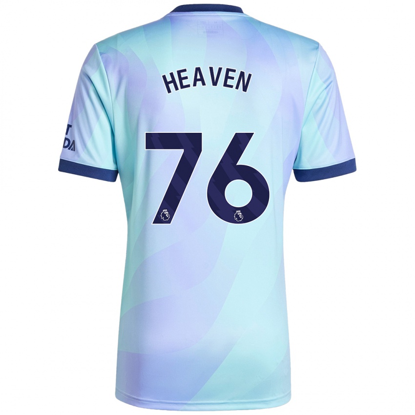 Dětské Ayden Heaven #76 Aqua Třetí Hráčské Dresy 2024/25 Dres