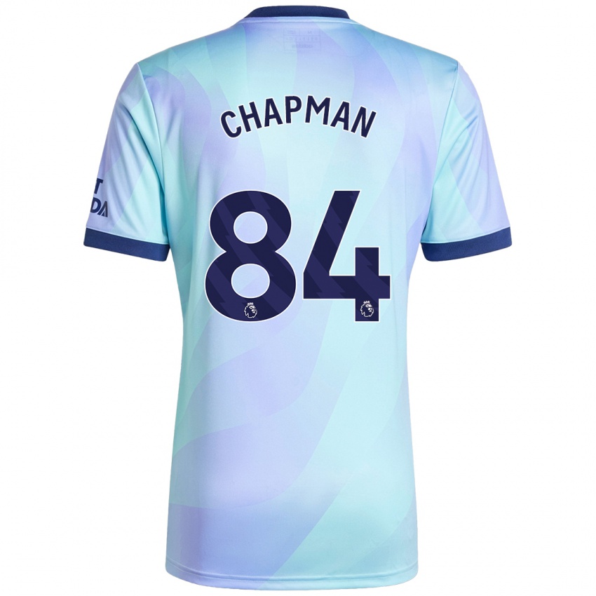 Dětské Samuel Chapman #84 Aqua Třetí Hráčské Dresy 2024/25 Dres