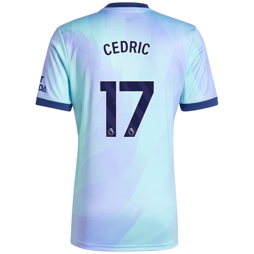 Dětské Cedric Soares #17 Aqua Třetí Hráčské Dresy 2024/25 Dres