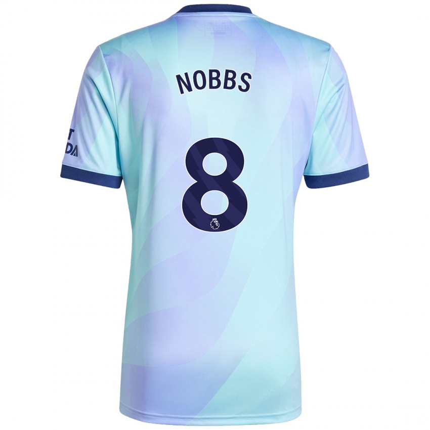 Dětské Nobbs #8 Aqua Třetí Hráčské Dresy 2024/25 Dres