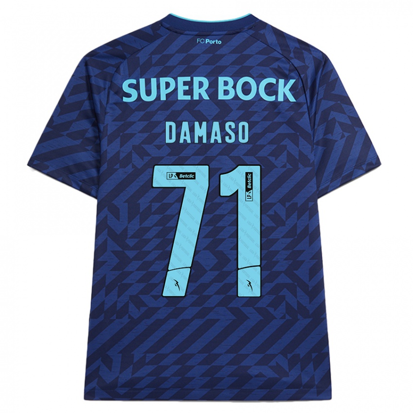 Dětské Nico Damaso #71 Námořnická Modř Třetí Hráčské Dresy 2024/25 Dres