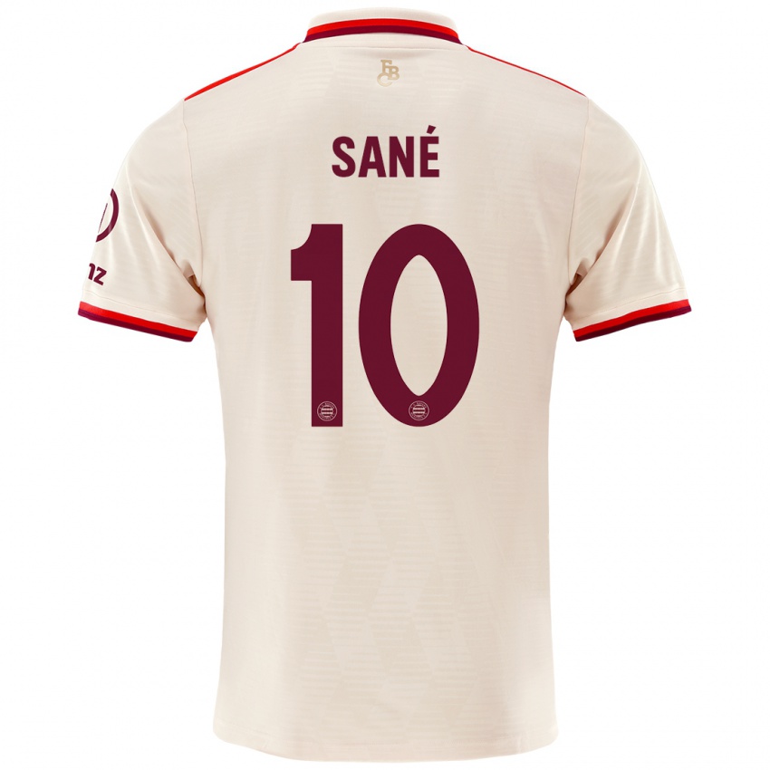 Dětské Leroy Sane #10 Prádlo Třetí Hráčské Dresy 2024/25 Dres