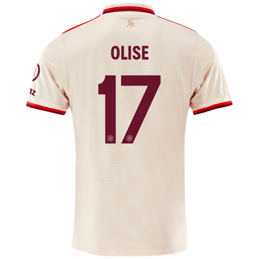 Dětské Michael Olise #17 Prádlo Třetí Hráčské Dresy 2024/25 Dres