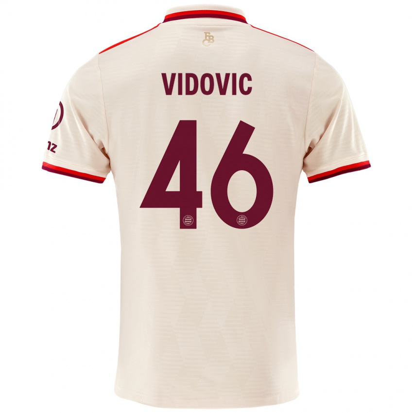 Dětské Gabriel Vidovic #46 Prádlo Třetí Hráčské Dresy 2024/25 Dres