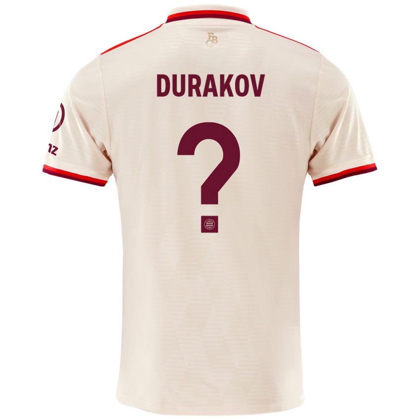 Dětské Sejdo Durakov #0 Prádlo Třetí Hráčské Dresy 2024/25 Dres