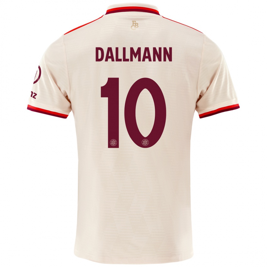 Dětské Linda Dallmann #10 Prádlo Třetí Hráčské Dresy 2024/25 Dres