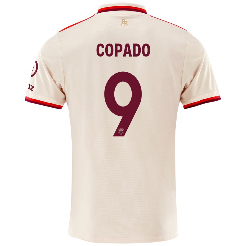 Dětské Lucas Copado #9 Prádlo Třetí Hráčské Dresy 2024/25 Dres