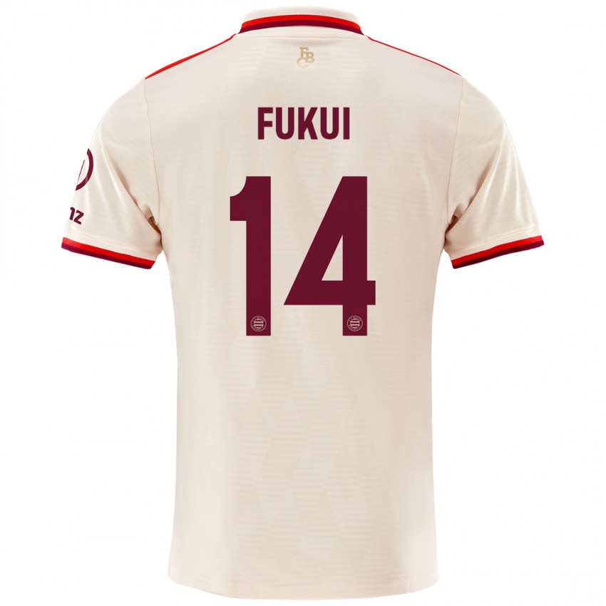 Dětské Taichi Fukui #14 Prádlo Třetí Hráčské Dresy 2024/25 Dres