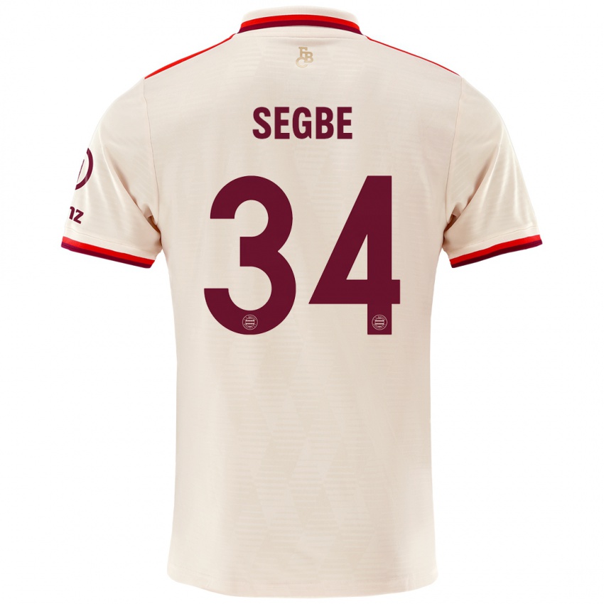 Dětské Désiré Sègbè #34 Prádlo Třetí Hráčské Dresy 2024/25 Dres